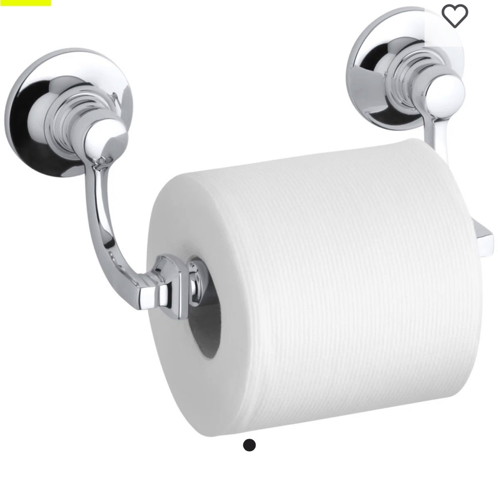 Kohler Bancroft Toilet Paper Holder. Never Used/in Box Polished Nickel